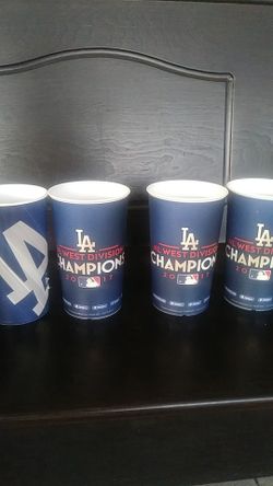 Los Angeles Dodgers dynamic drinkaware cups 20oz new