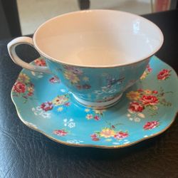 Vintage Tea Cup And Saucer 