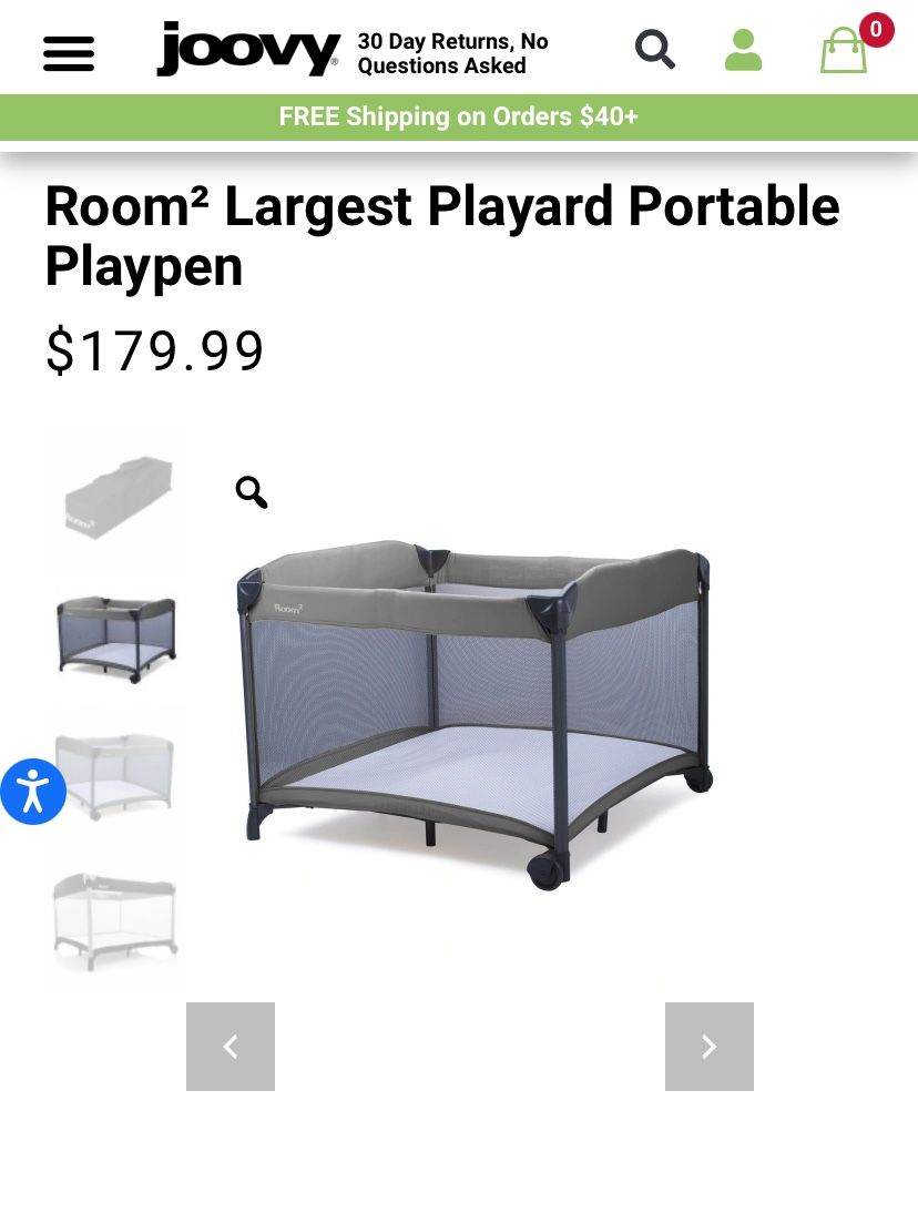 Joovy portable Pack And Play