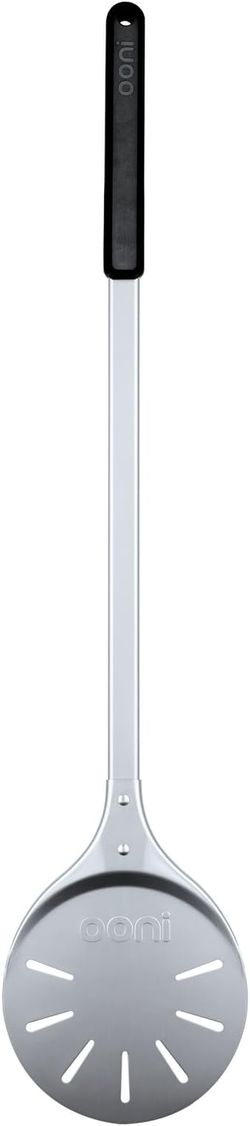 Pizza Turning Peel - 7 Inch Aluminum Perforated Pizza Peel