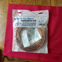 Watts K-25 25 Foot Copper Ice Maker Installation Kit 