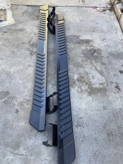 OEM 2018 Ford 150 Step Bars 4doors