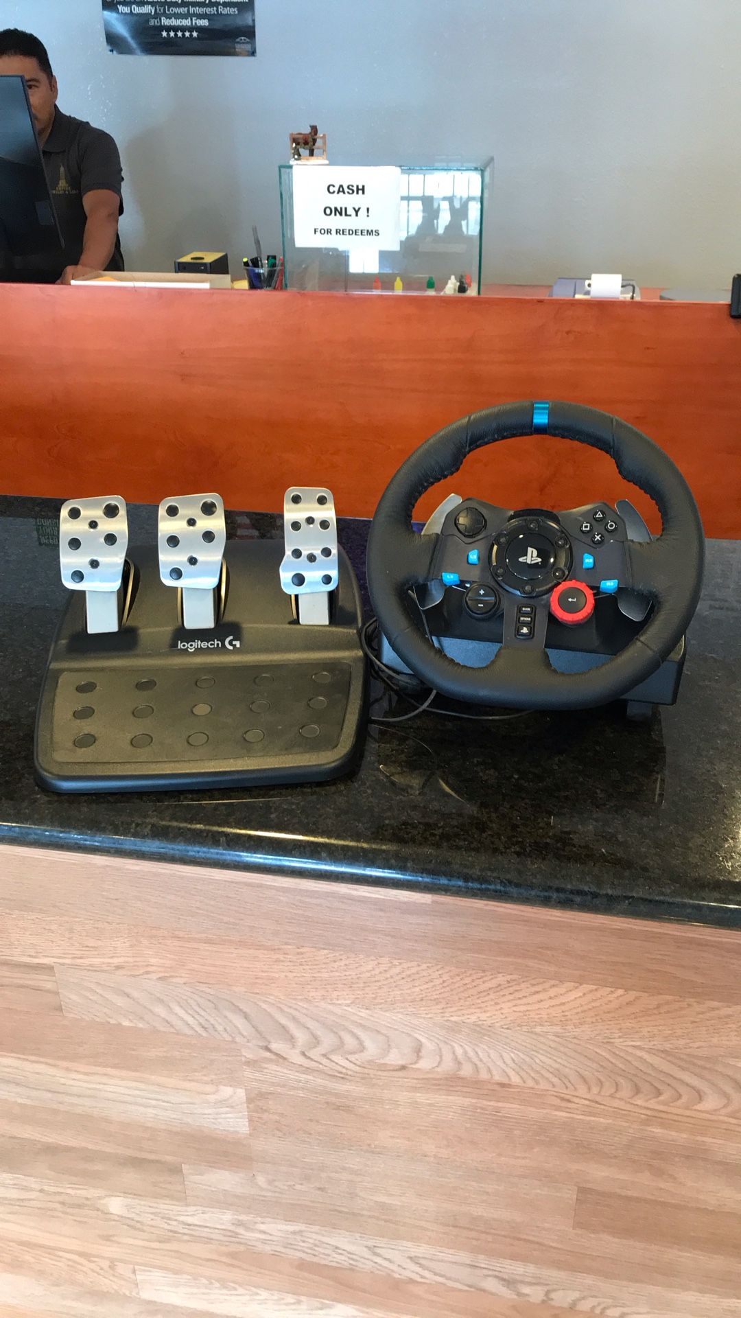 Playstation Wheel and Pedals