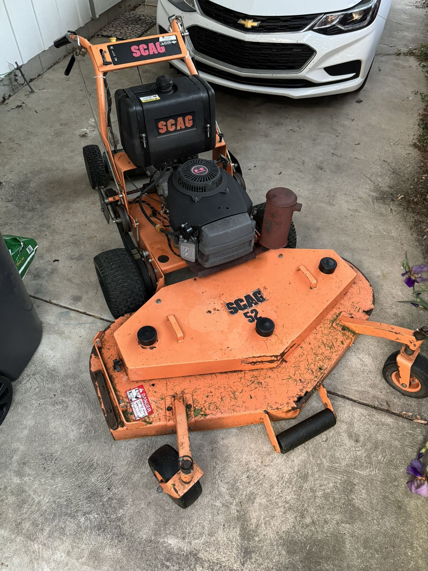 52” Scag Walk Behind Mower