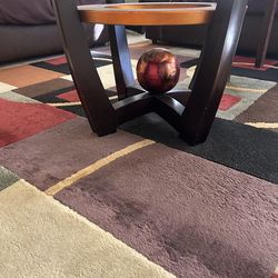 Living room end table set