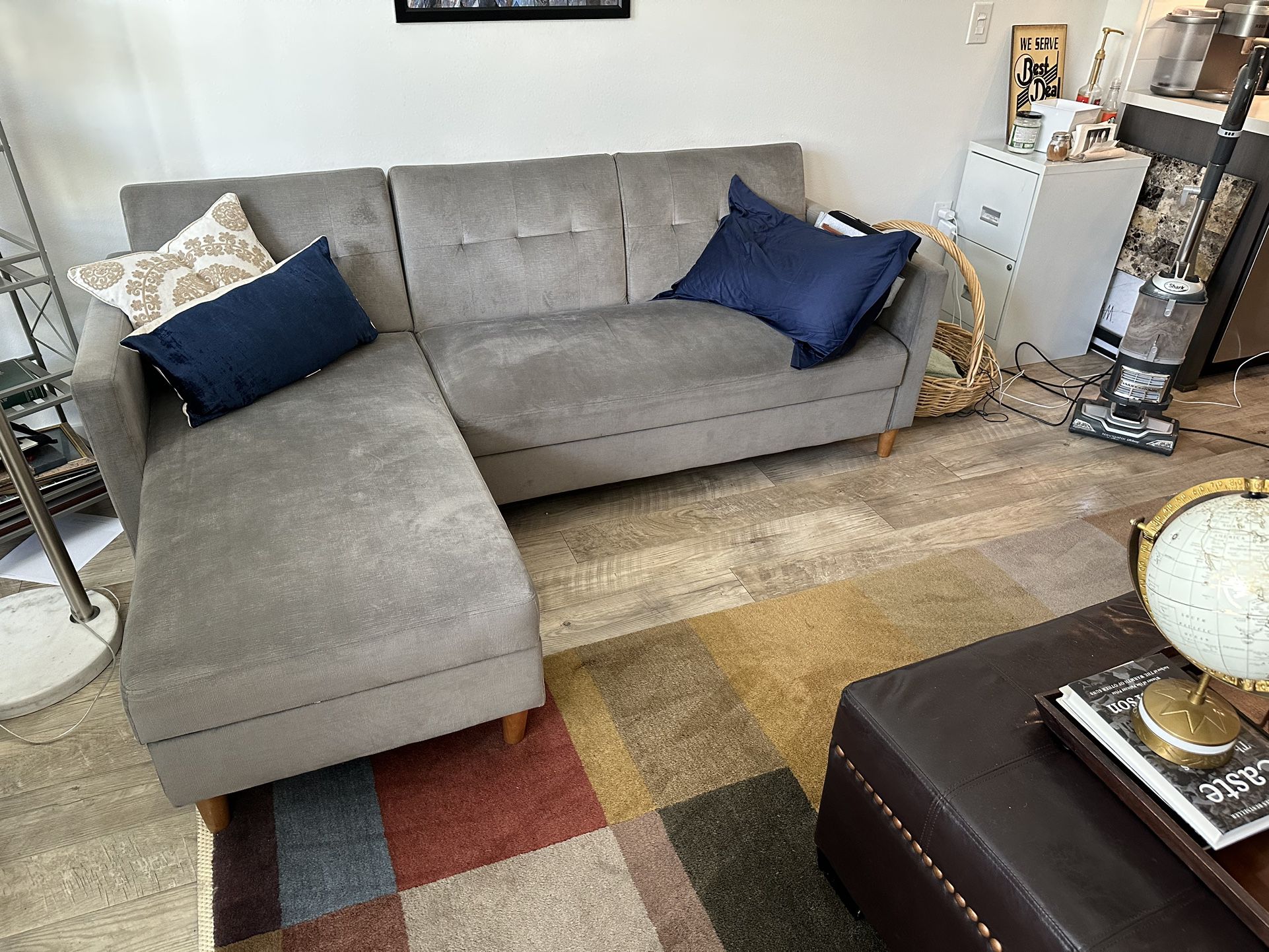 Beautiful Light Grey couch 