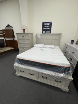 2 pieces queen bedroom set