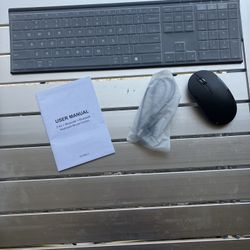 Wireless Keyboard With Mouse