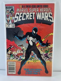 Marvel Super Heroes - Secret Wars #8 Newsstand Variant - (Marvel Comics) 🔥🔑