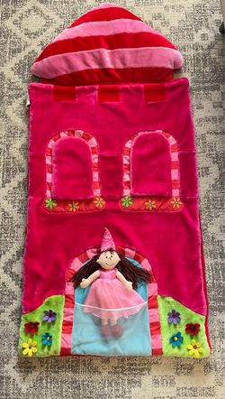 Battat Slumber Princess Castle Sleeping Bag Pink
