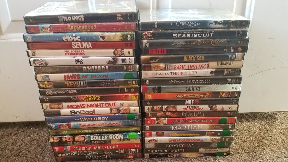 Movies Good Condition $1.00 Each Theres Over 20