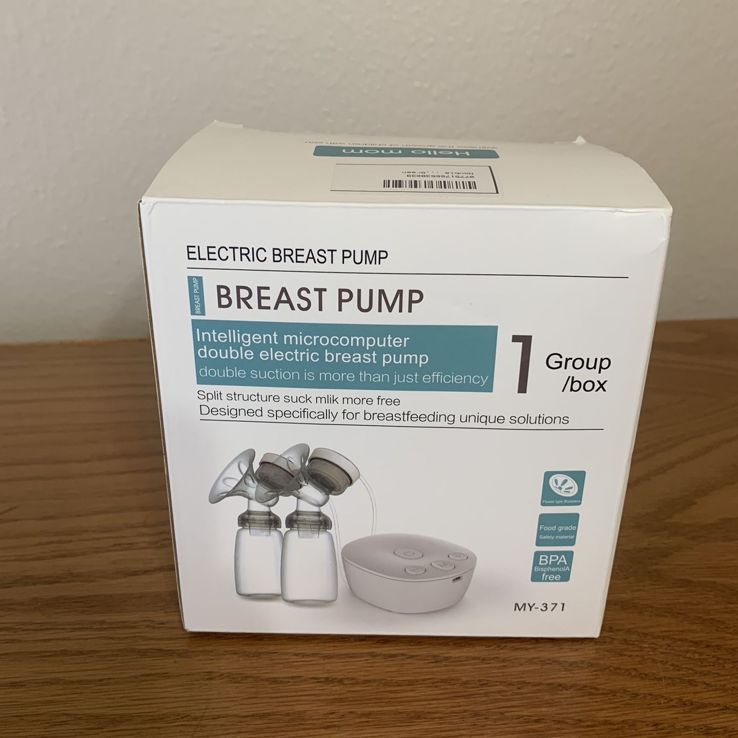 Hello Mom Smart Bluetooth Breast Pump 