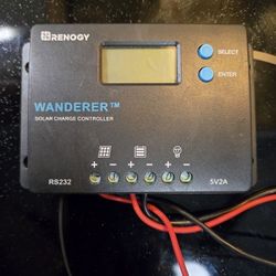 Renogy Wanderer Solar Charge Controller RS232
