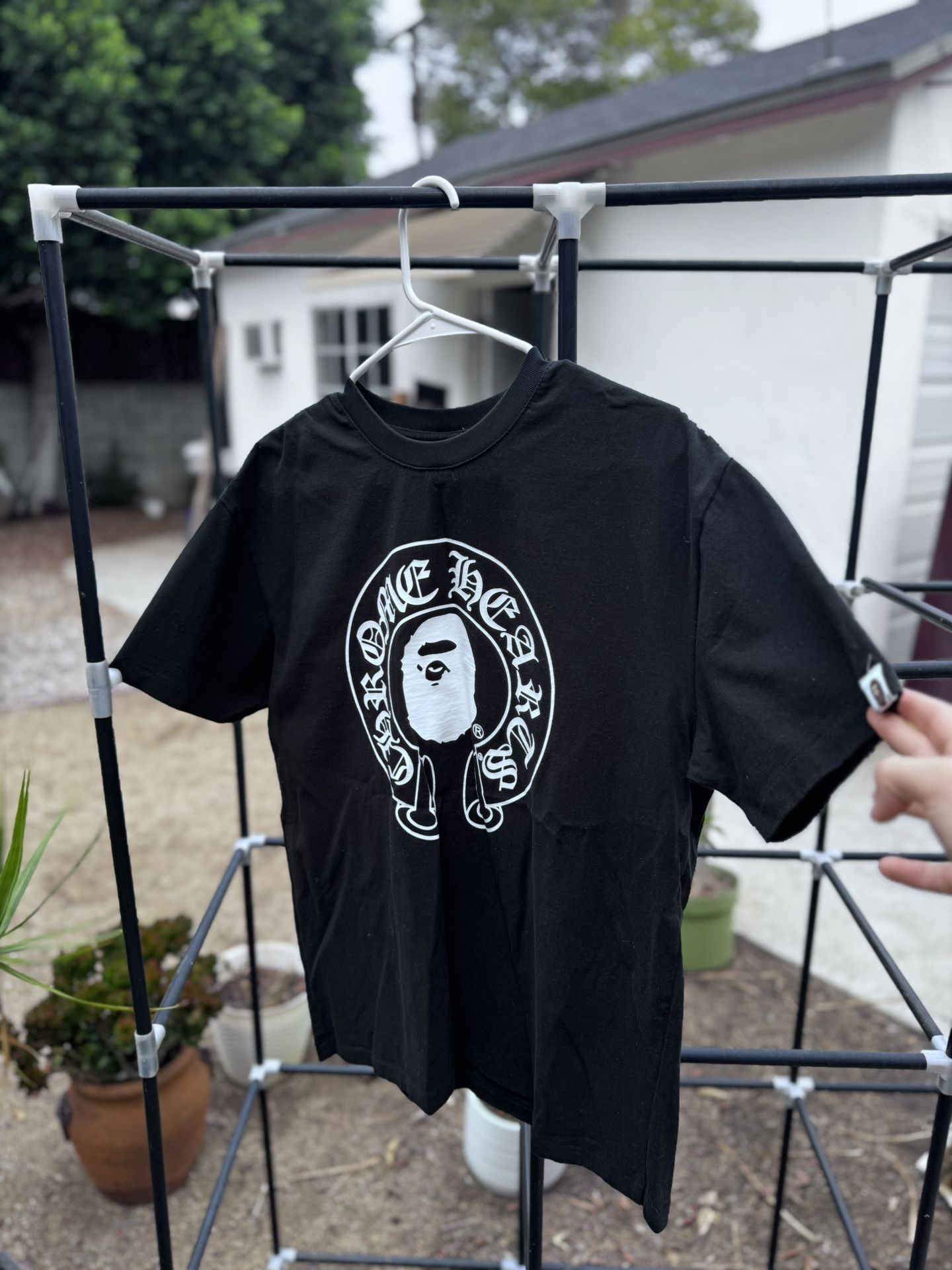 CHROME HEARTS x BAPE Cotton T Shirt