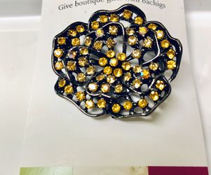 Brand new fashion flower pin brooch