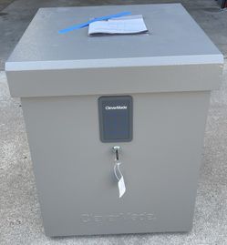 Postal Lock Box Theft Prevention Clevermade S100 Parcel Lockbox - Key / Keypad