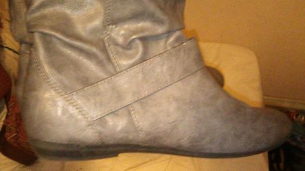 Lower Eastside size 11 grey boots