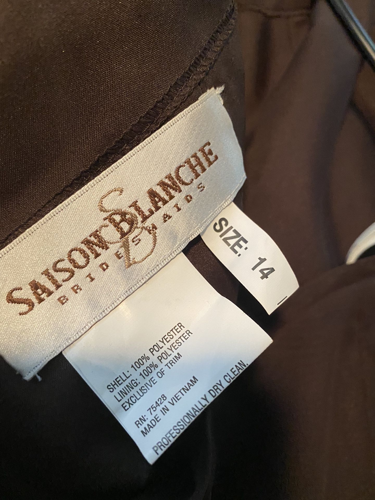 Saison Blanche bridesmaid dress