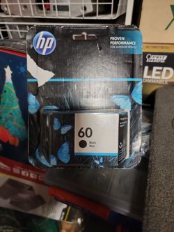 New HP 60 CC640WN Black Ink Cartridge