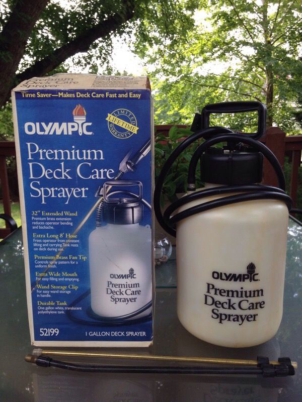 Olympic Premium Deck Care Sprayer
