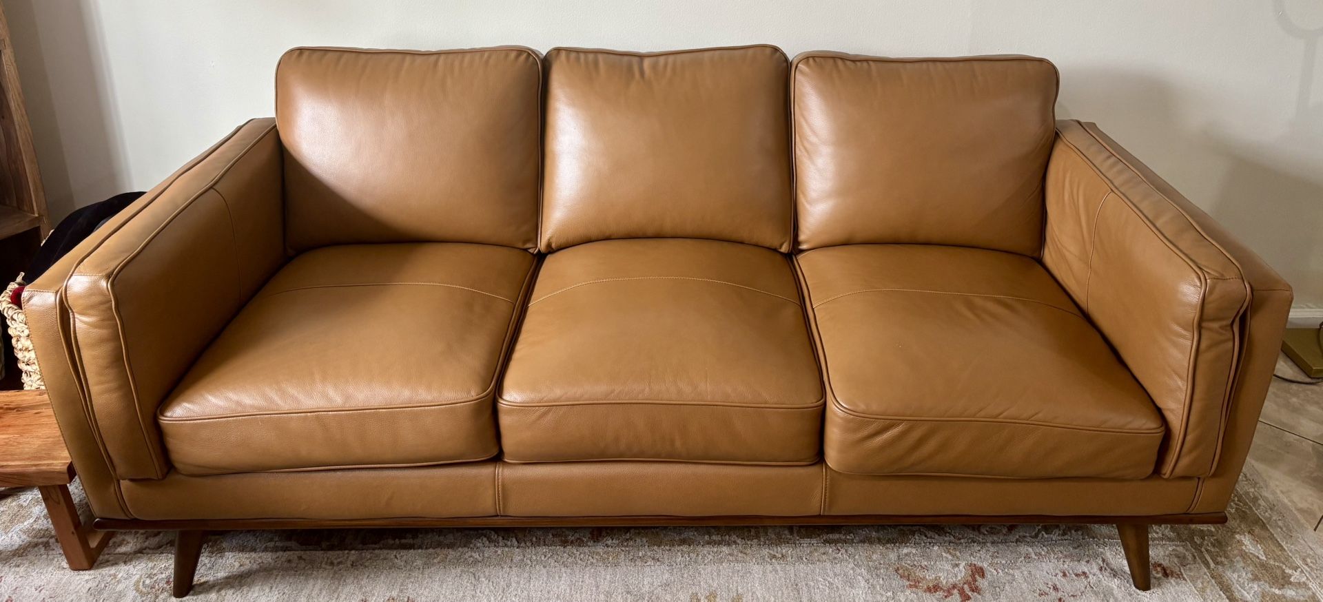 Leather Sofa & Loveseat For Sale