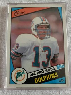 1984 topps dan marino