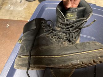 Doc Martin Industrial Steel Toe Work Motorcycle Boots Size 11 / 12