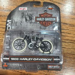 1903 Harley Davidson Matchbox Car Collectible 