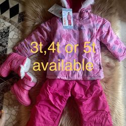 Snowsuits For Kids With Matching Jacket 