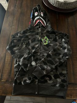 Bape Zip Up Black