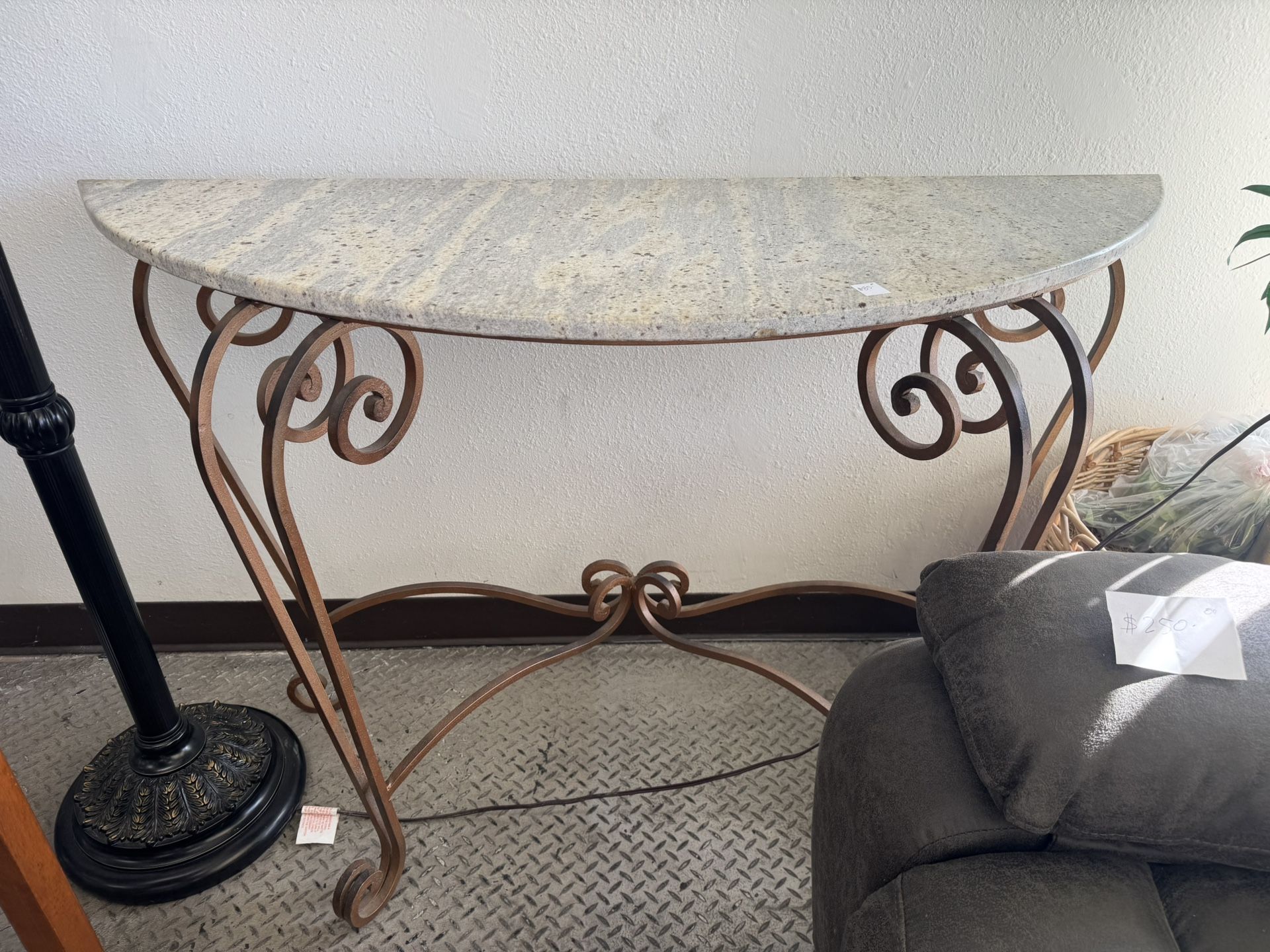 Half Moon Console Table Sofa Table