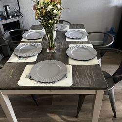 6 Chair Dinning Table 