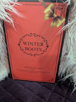 New Size 8 Winter Boots