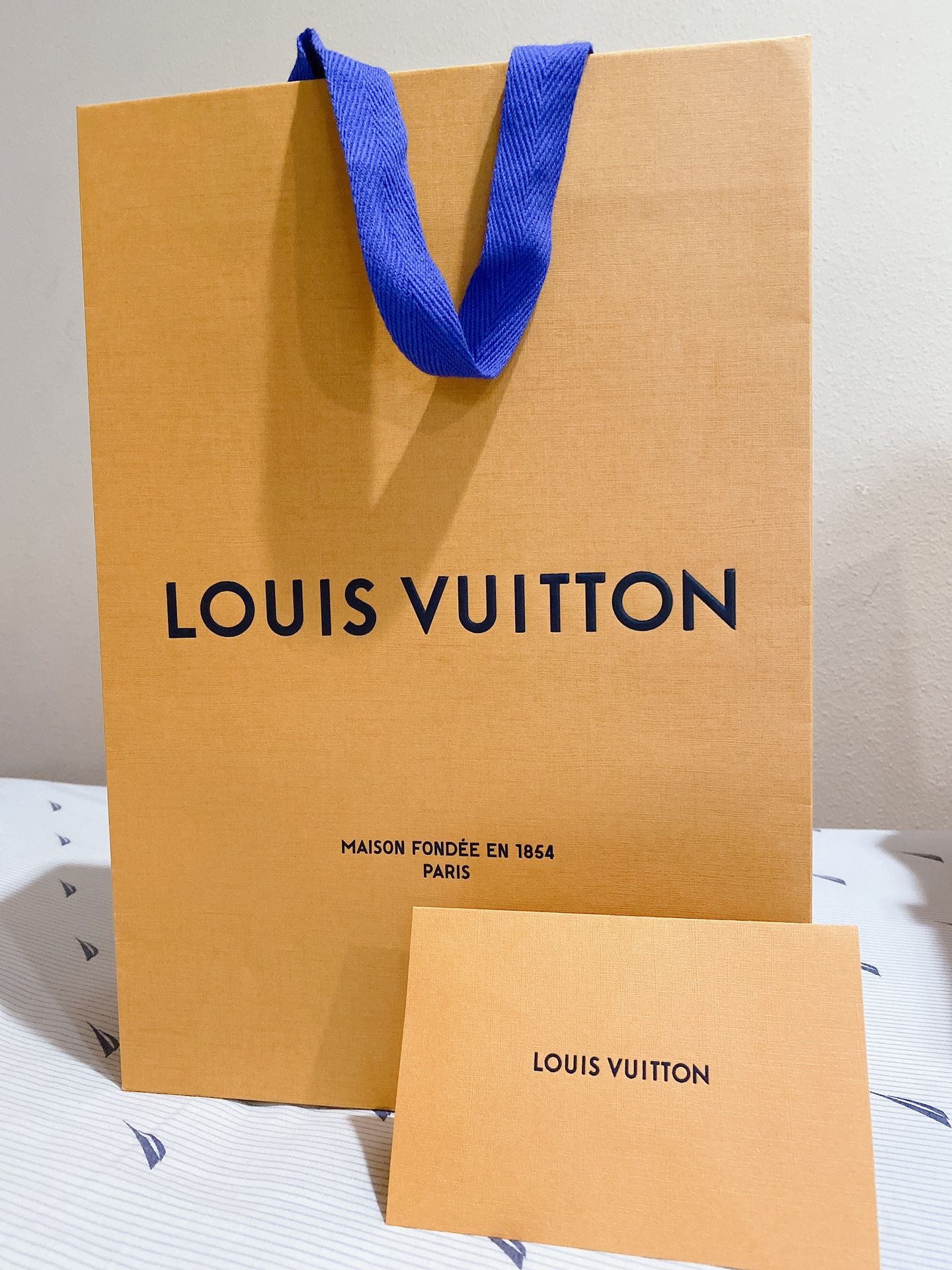 lv paper bag cover