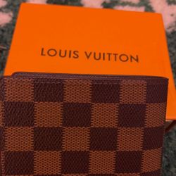 Brown And Black Louis Vuitton Wallet 