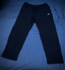 Nike Black Sweatpants uncuffed