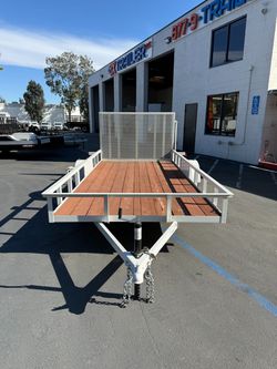 2025 Carson Utility White 6.5x14-1 3k GVWR