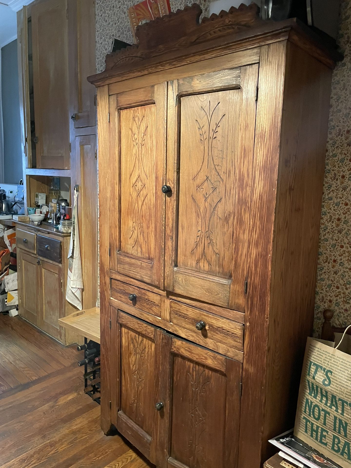 Pennsylvania Dutch Cabinet. Originally Bought In New Hope Pa.