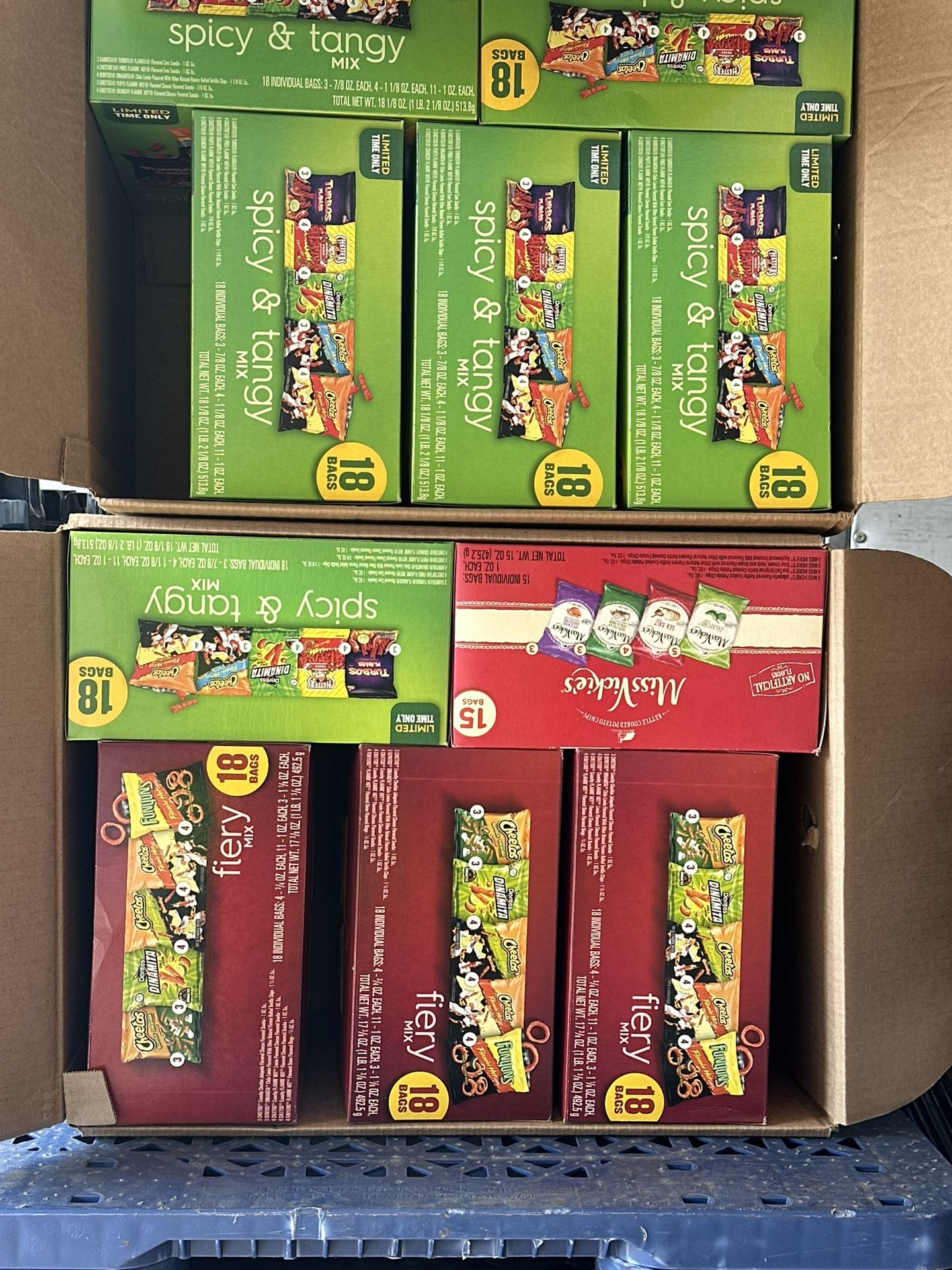 Spicy And Tangy Mix 18 Bags &40G Protein shakes, hydration, drinks !!!!!!And Drinks!!!!!