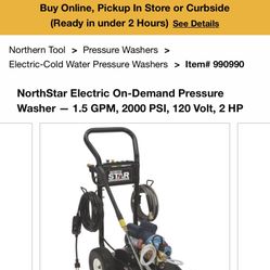North Star Commercial Pressure Machine