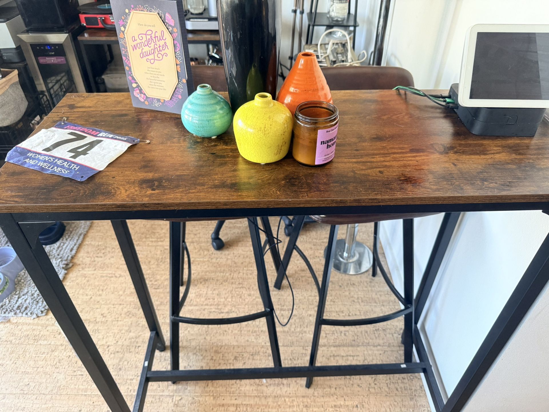 Bar Table And Two Chairs