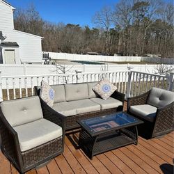 Outdoor patio set