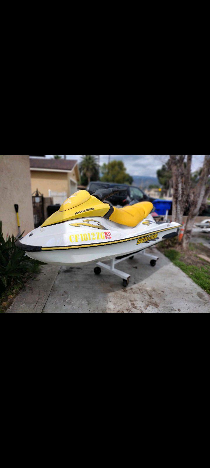 2005 SEADOO GTILE RFI FUEL INJECTION 800CC LAKE READY NEW SEATS  42 FACTORY HOURS CURRENTLY TAGGED WITH TITLE