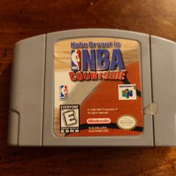 Nintendo 64 Kobe Bryant NBA Courtside