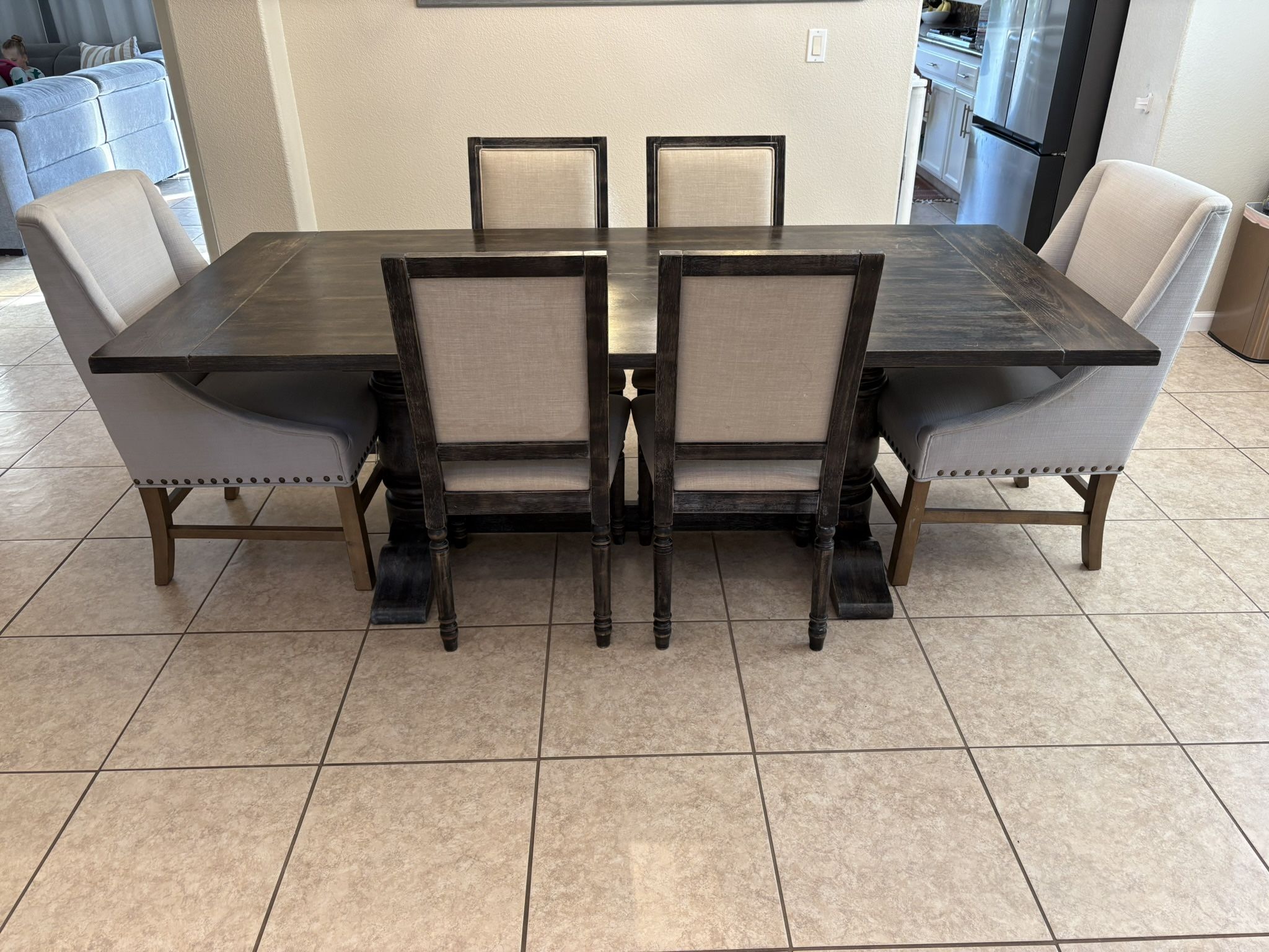 Solid Wood Dining Table $200