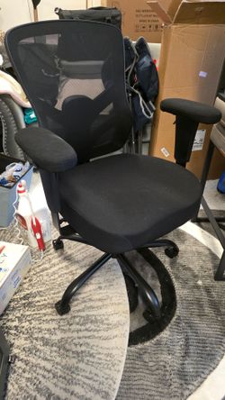 Mesh Office Chair, Ergonomic Computer Desk Chairs (Black, Set of 1)