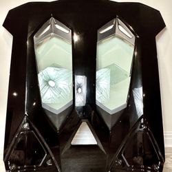 OEM LAMBORGHINI AVENTADOR ROADSTER LP700 LP750 REAR HOOD GLASS BONNET (contact info removed)25