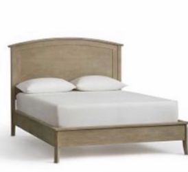 Open to OBO Pottery Barn Queen Bed Frame with Mattress (has had protector on entire life)