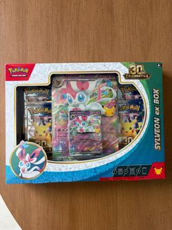 30th celebration sylveon ex box
