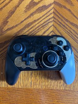 Zelda Tears of the Kingdom Pro Controller with box